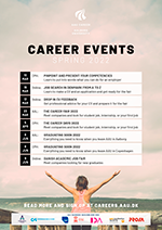 Career events at AAU spring 2022