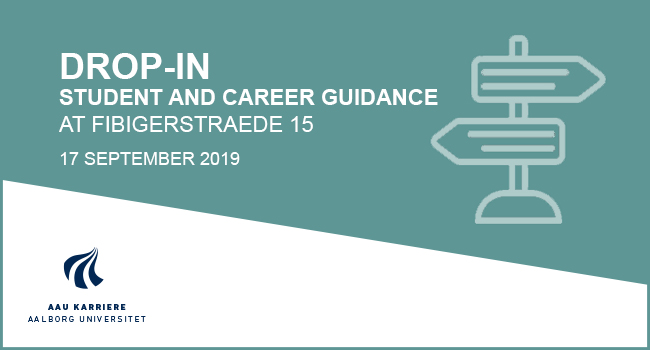 Drop in student and career guidance at Fibigerstræde (Autumn 2019)